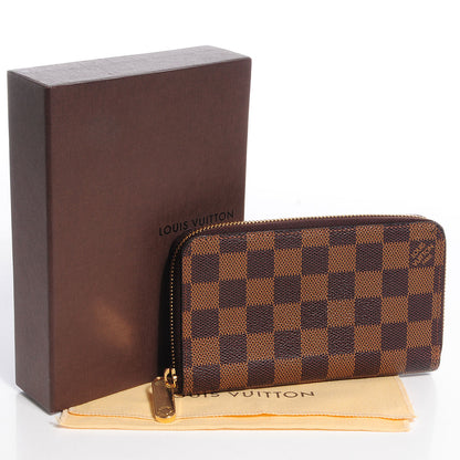 Louis Vuitton Damier Ebene Zippy Compact Wallet 5 of 8