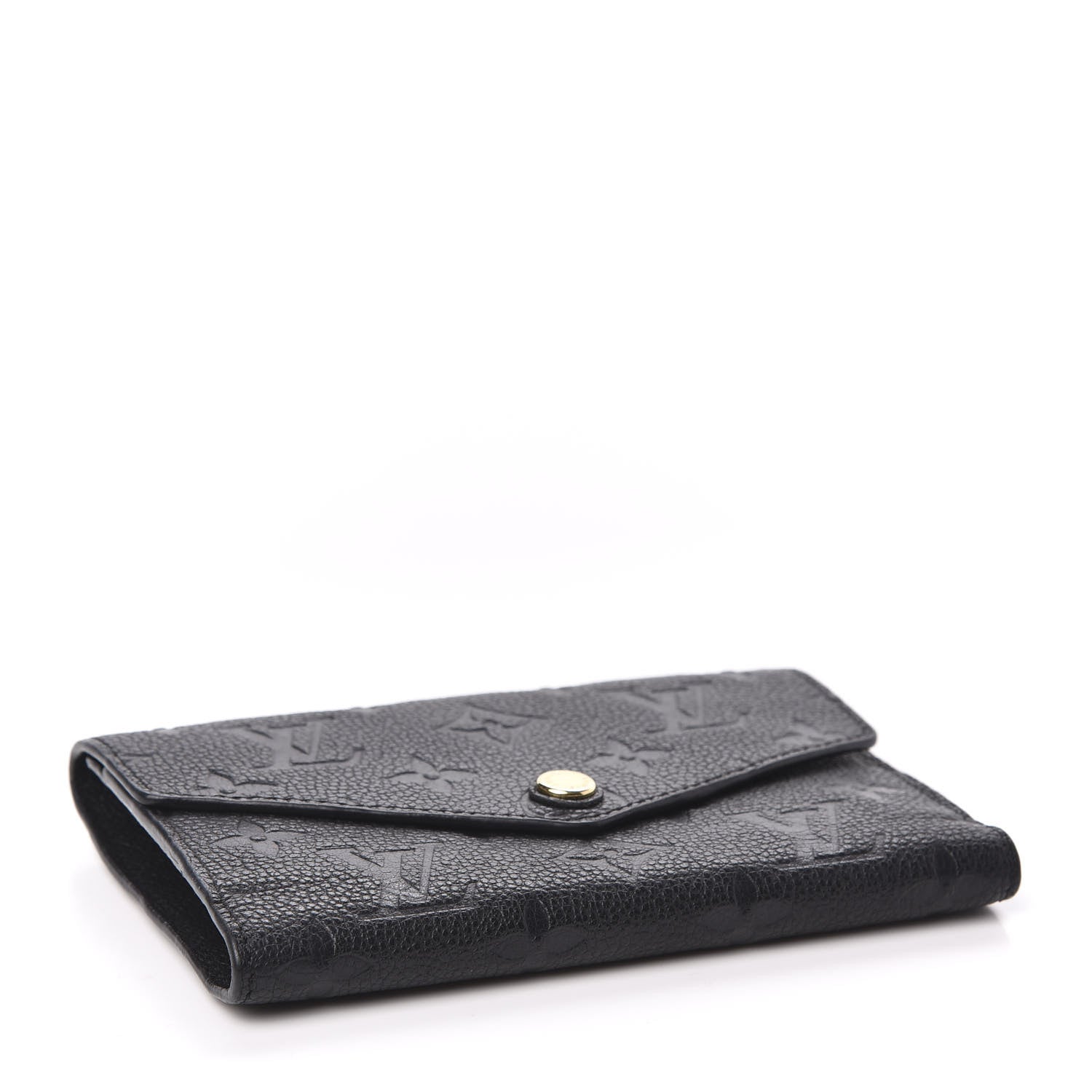 Louis Vuitton Empreinte Compact Curieuse Wallet Black 4 of 7