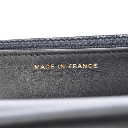 Chanel Aged Calfskin Quilted Lucky Charms Casino 2.55 Reissue Wallet On Chain WOC Black 9 of 10