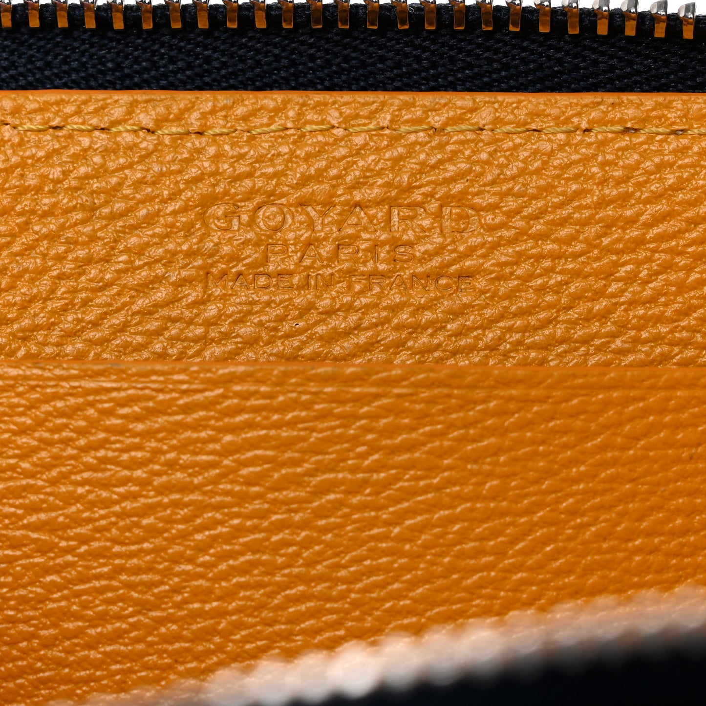 Goyardine Matignon PM Wallet Navy