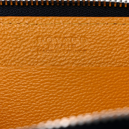 Goyard Goyardine Matignon PM Wallet Navy 6 of 7