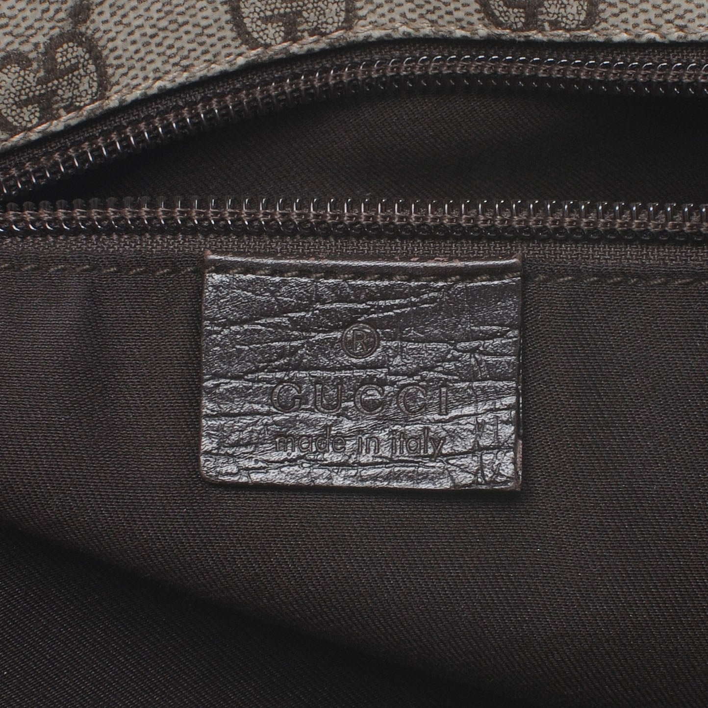 GG Plus Monogram Web Large Flap Messenger Bag Beige Dark Brown