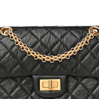 Chanel Aged Calfskin Quilted 2.55 Reissue Mini Flap Black 8 of 15