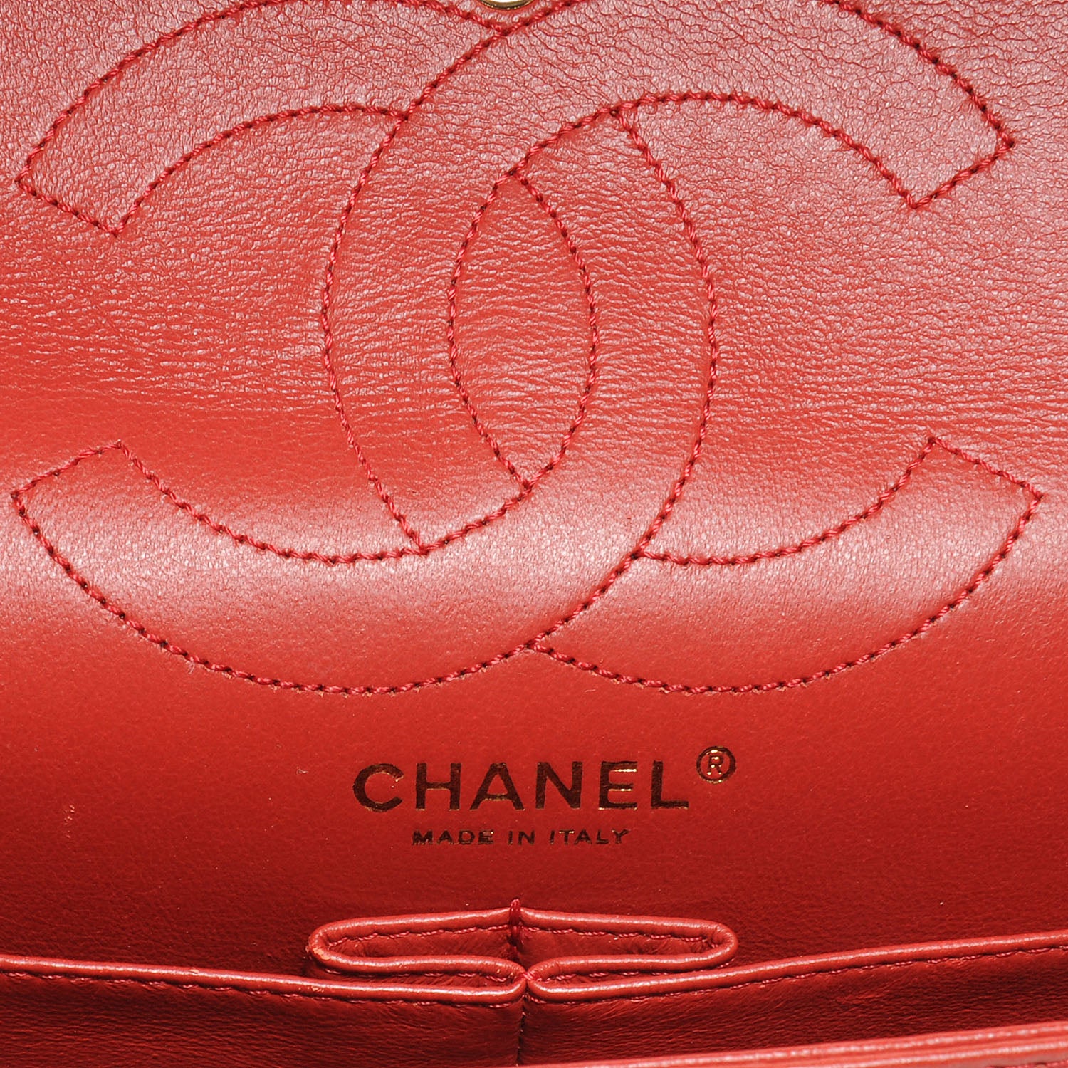 Chanel Aged Calfskin 2.55 Reissue 226 Flap Red 6 of 7