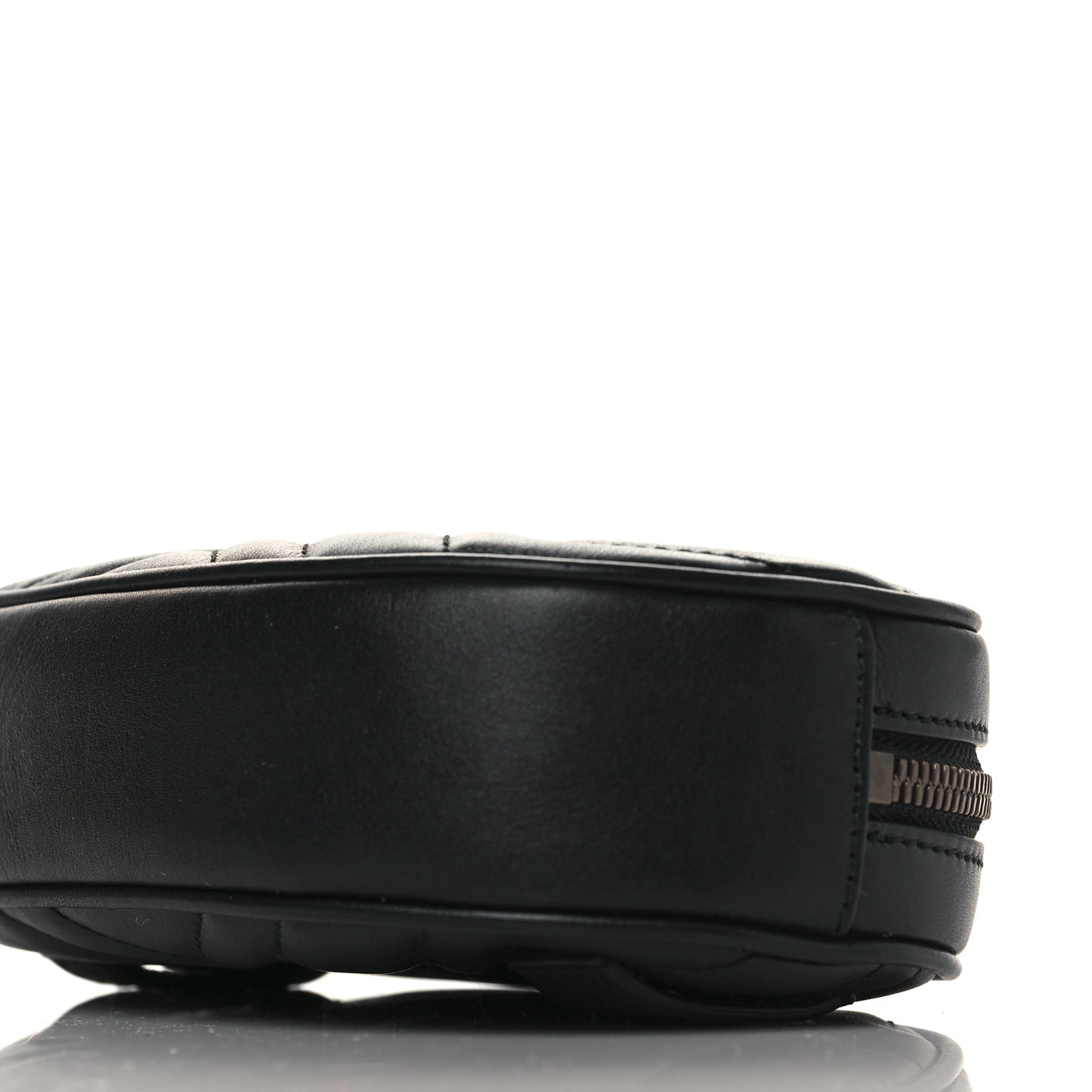 Calfskin Matelasse GG Marmont Belt Bag 75 30 Black