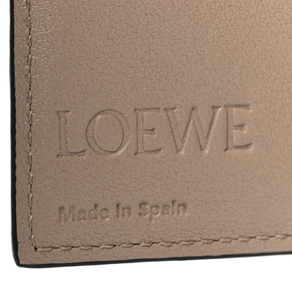 Loewe Pebble Grain Calfskin Anagram Small Vertical Wallet Sand 7 of 11