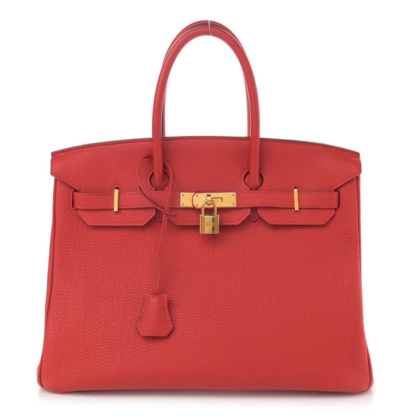 Togo Birkin 35 Rouge Casaque