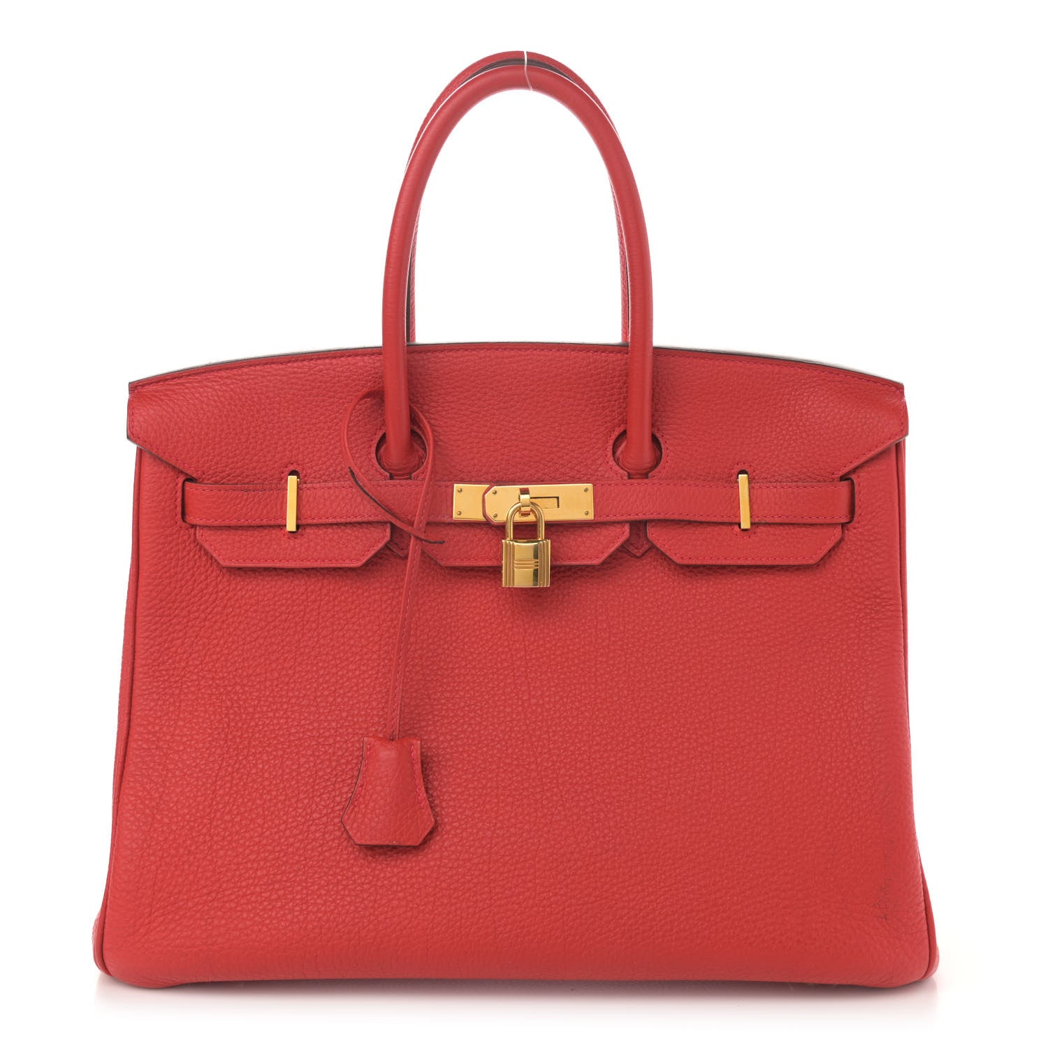 Hermes Togo Birkin 35 Rouge Casaque 1 of 18