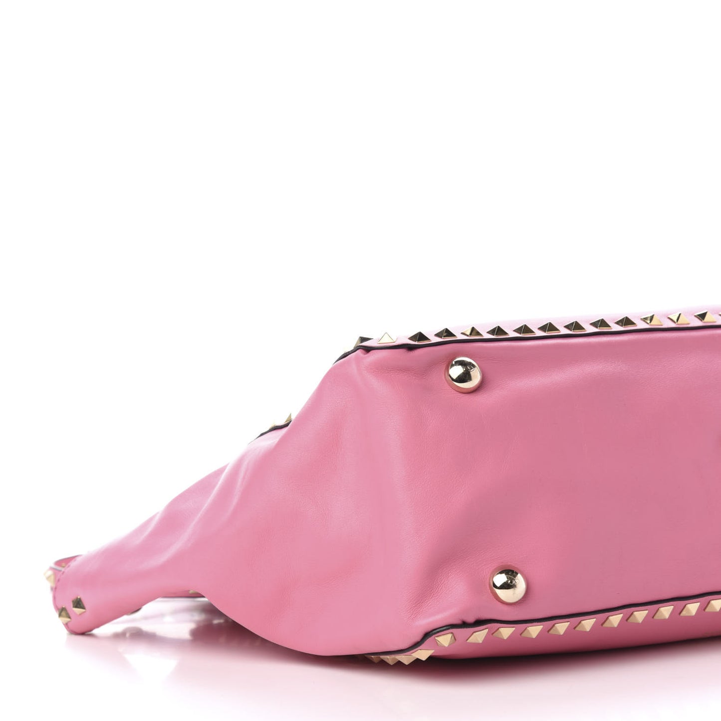 Vitello Medium Rockstud Tote Ninphea