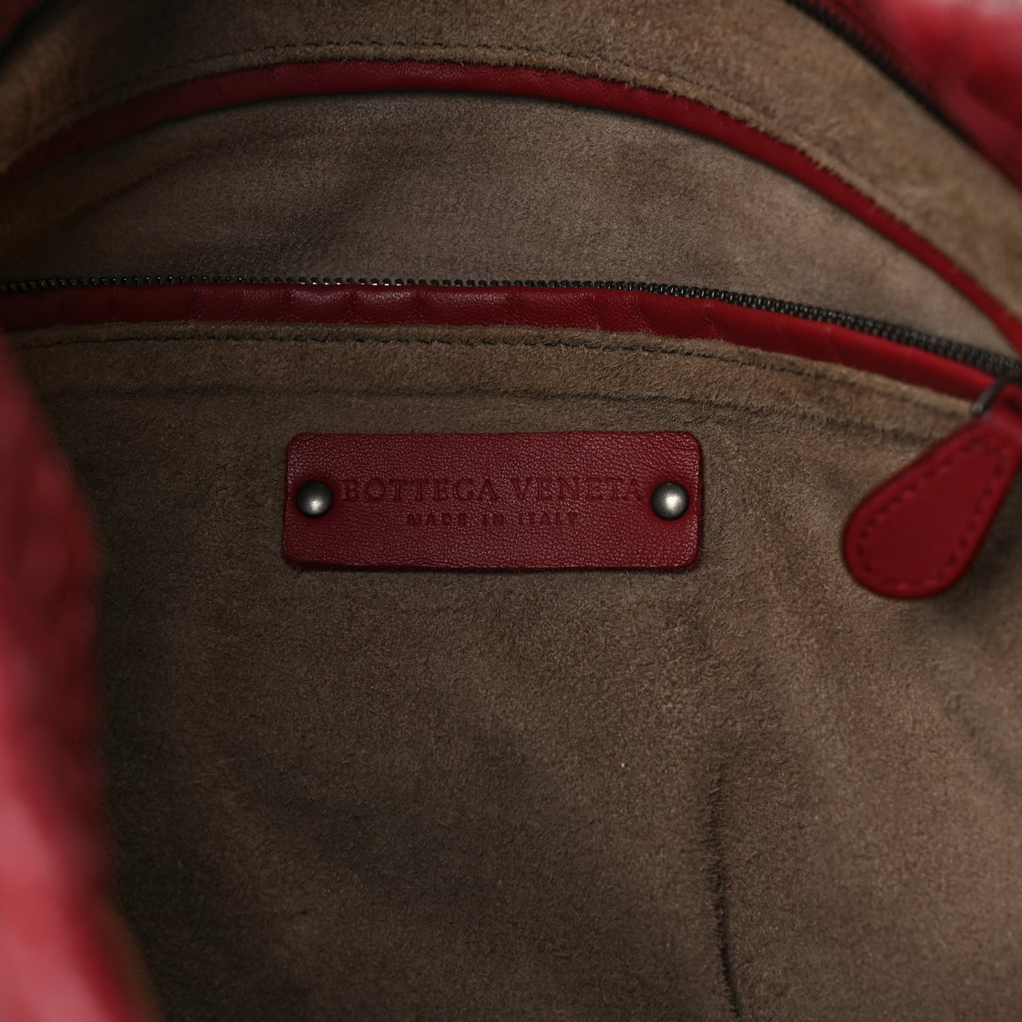 Nappa Intrecciato Large City Hobo Eclipse