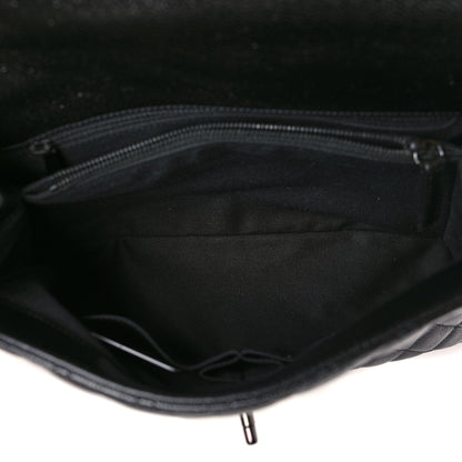 Chanel Caviar Quilted Medium Coco Handle Flap So Black 5 of 9