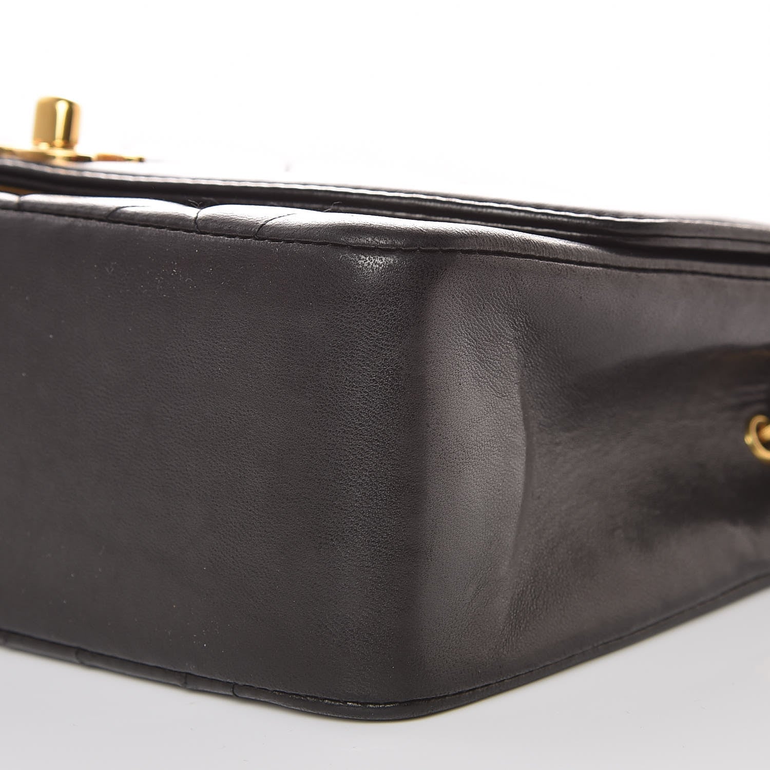 Chanel Lambskin Quilted Small Single Flap Black 6 of 11