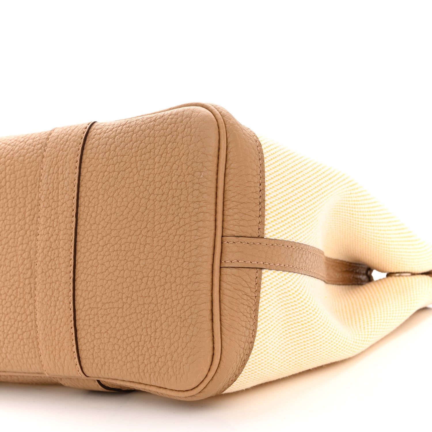 Hermes Twill H Negonda Garden Party 30 TPM Ecru Jaune De Naples Biscuit 9 of 9