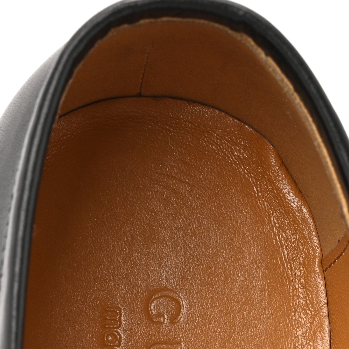 Calfskin Horsebit Mens Jordaan Loafers 8 Black
