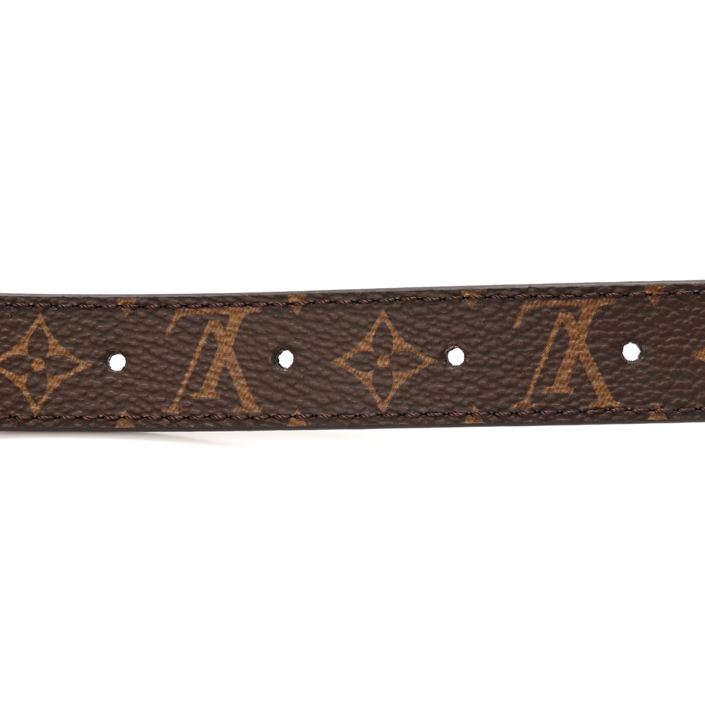 Monogram 20MM LV Circle Prime Reversible Belt 80 32 Black