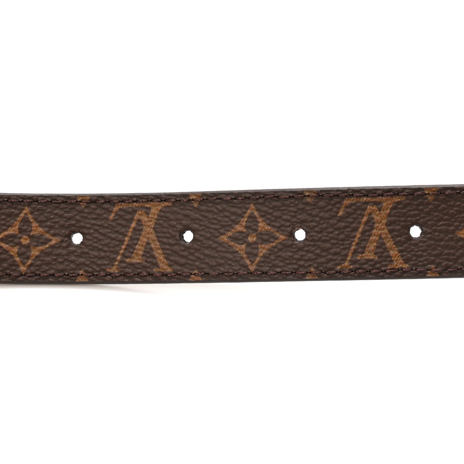 Louis Vuitton Monogram 20MM LV Circle Prime Reversible Belt 80 32 Black 3 of 4