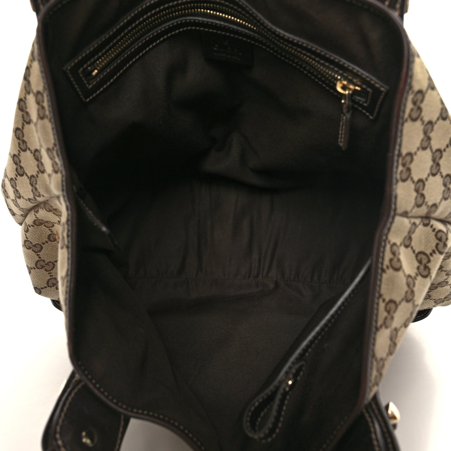 Monogram Small Pelham Shoulder Bag Dark Brown