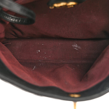 Chanel leather shoulder bag black 12 of 14