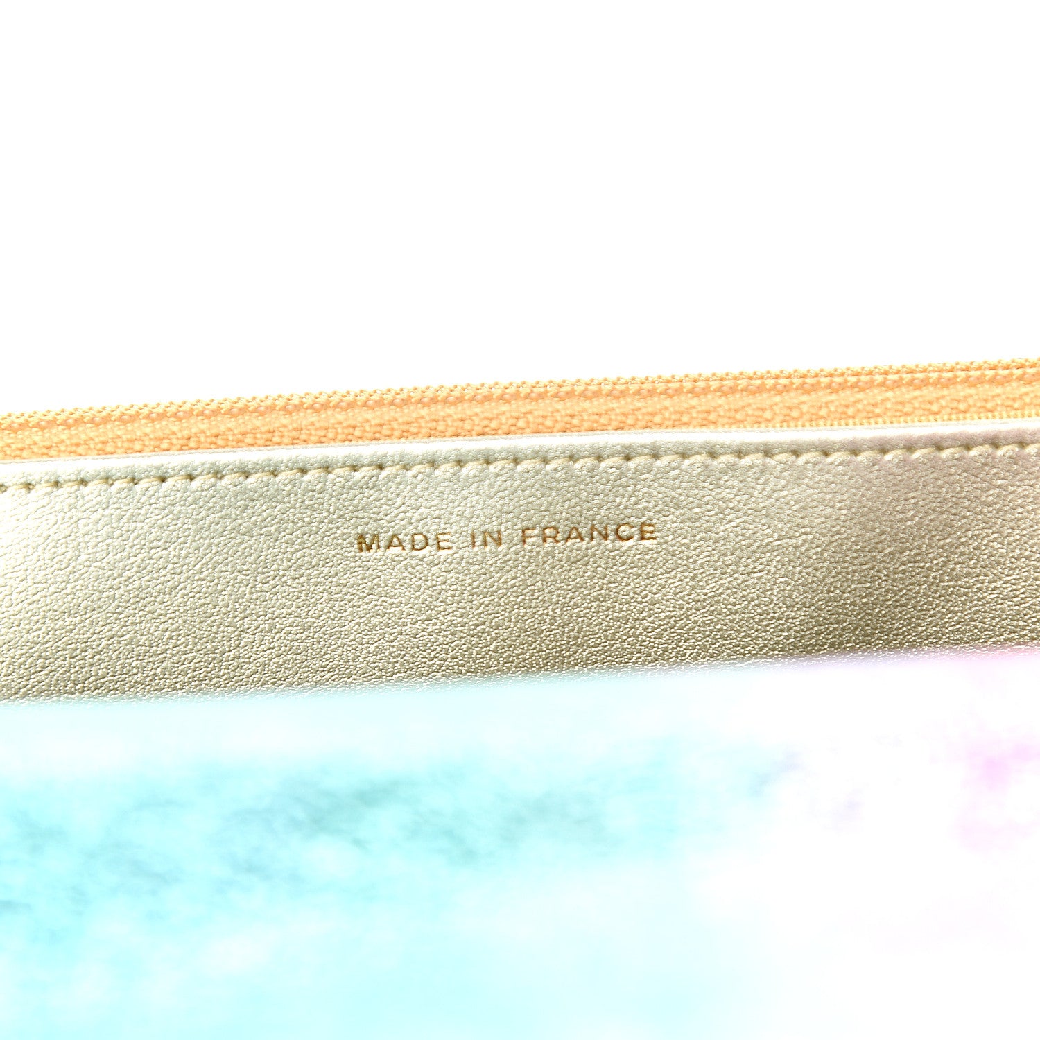 Chanel Metallic Goatskin Quilted 2.55 Reissue Wallet on Chain WOC Multicolor 6 of 10