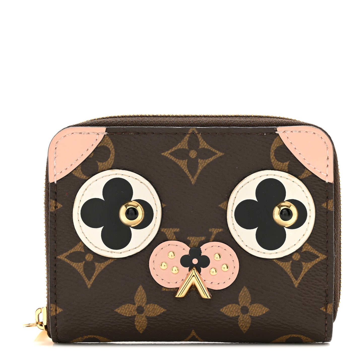 Monogram Valentine Dog Zippy Coin Purse
