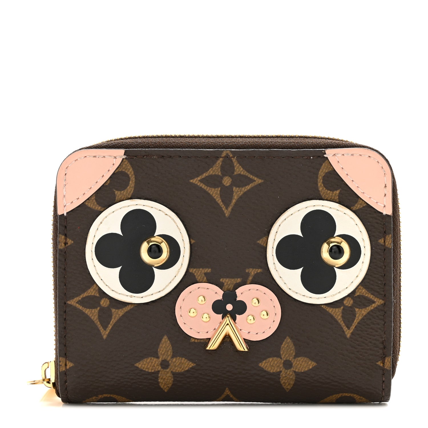 Louis Vuitton Monogram Valentine Dog Zippy Coin Purse 1 of 7