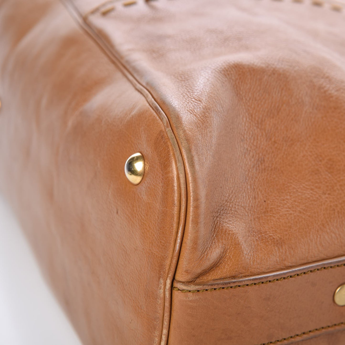 Calfskin Large Muse Tan