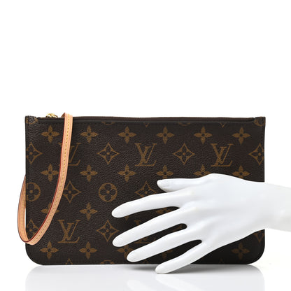 Louis Vuitton Monogram Neverfull MM GM Pochette 2 of 6