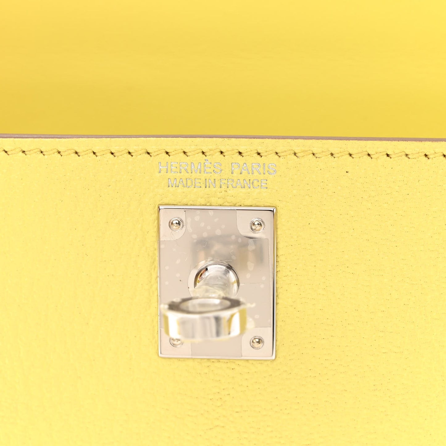 Chevre Mysore Mini Kelly Sellier 20 Limoncello