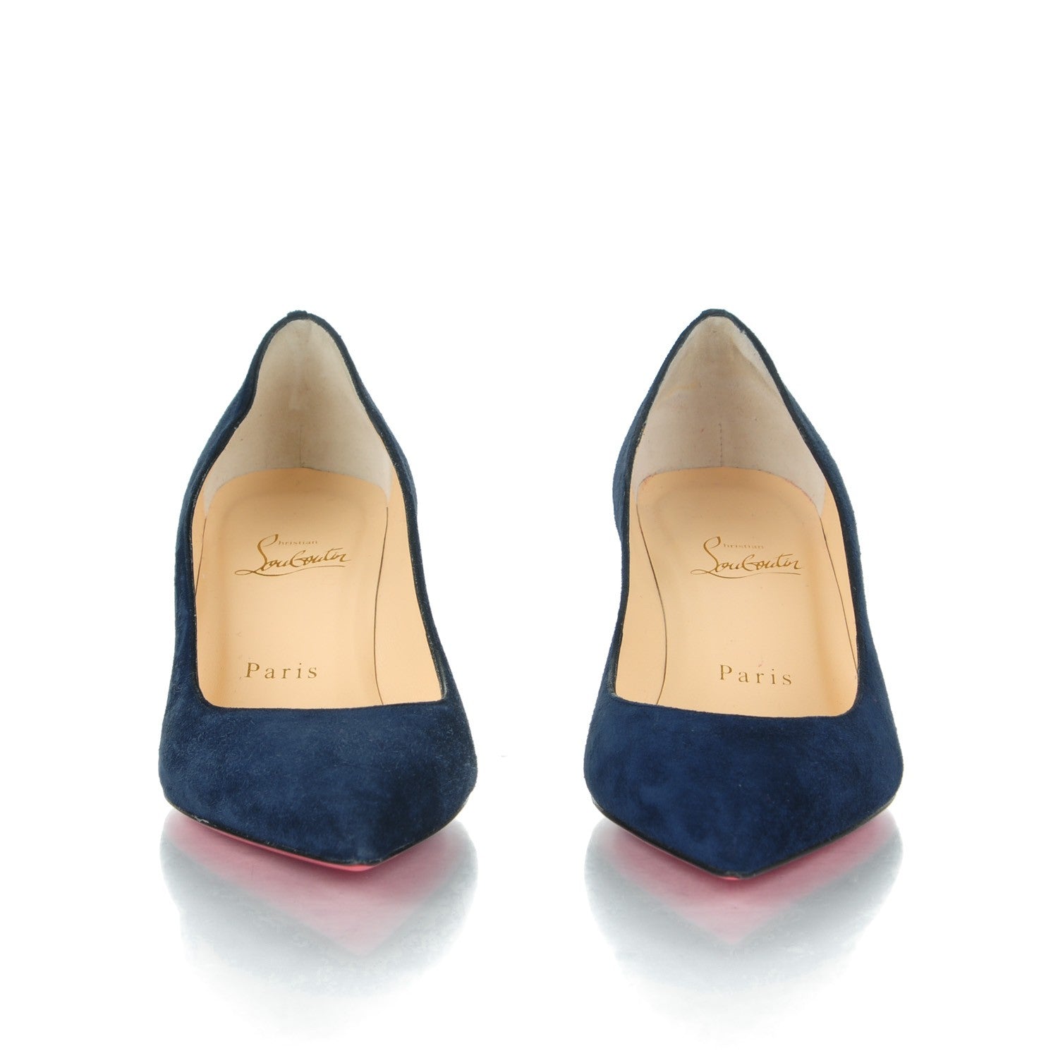 Christian Louboutin Veau Velours Pipina 55 Wedges 36.5 Night 2 of 7