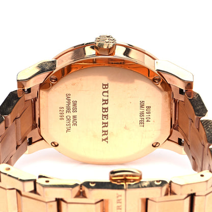 Burberry Stainless Steel 34mm The City Quartz Watch BU9104 4 of 4