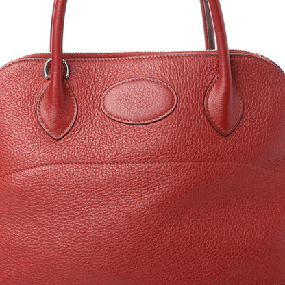 Hermes Taurillon Clemence Bolide 31 Rouge Casaque 10 of 11