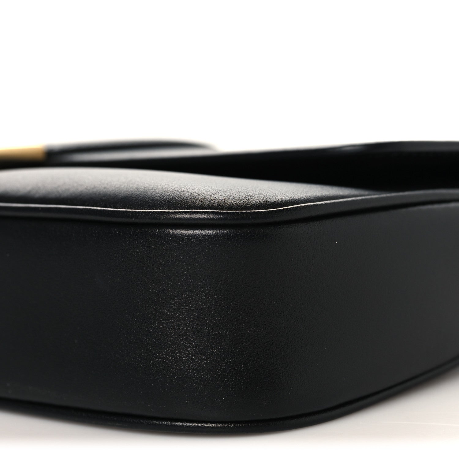 Salvatore Ferragamo Calfskin Archive Gancini Flap Crossbody Black 10 of 10