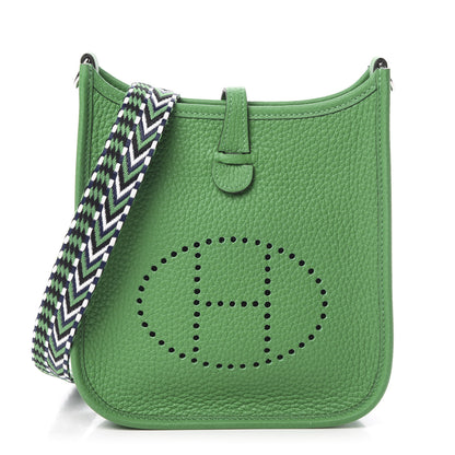 Hermes Taurillon Clemence Amazone Evelyne TPM Bambou 1 of 11