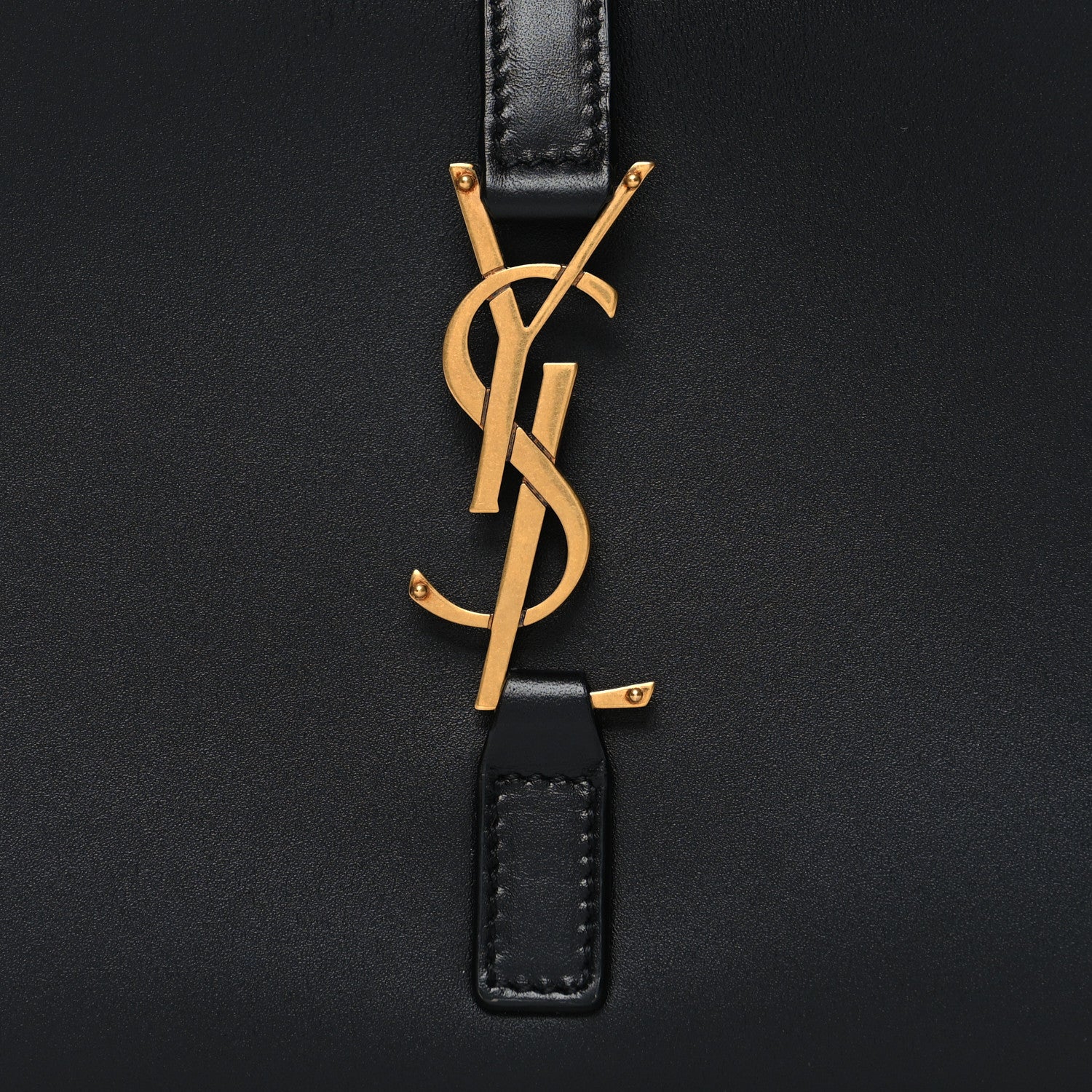 Saint Laurent Smooth Calfskin Le 5 A 7 Hobo Black 8 of 10