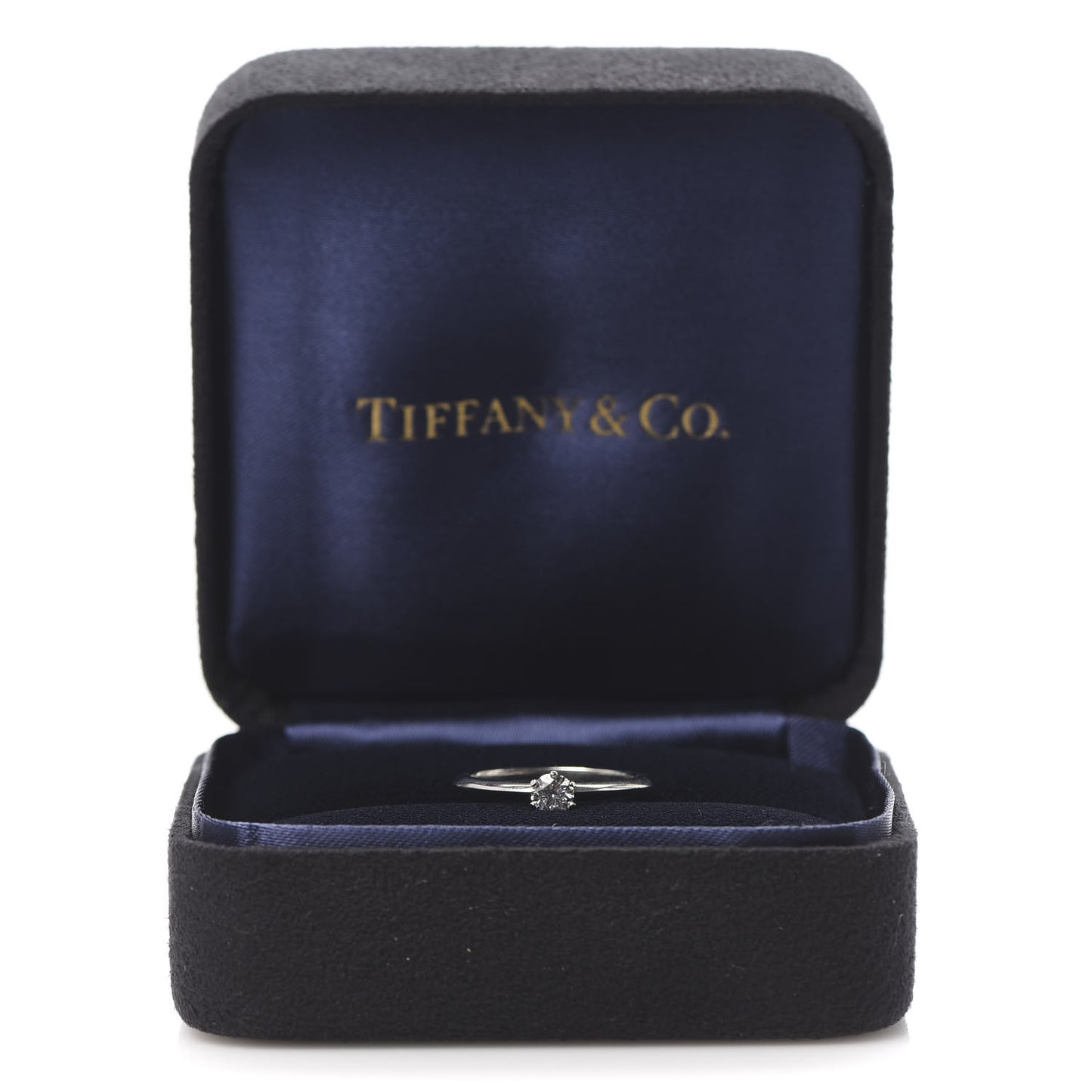 Platinum Diamond .27ct Solitaire Engagement Ring 54 7