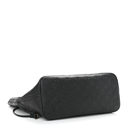Louis Vuitton Empreinte Monogram Giant Neverfull MM Black 5 of 13