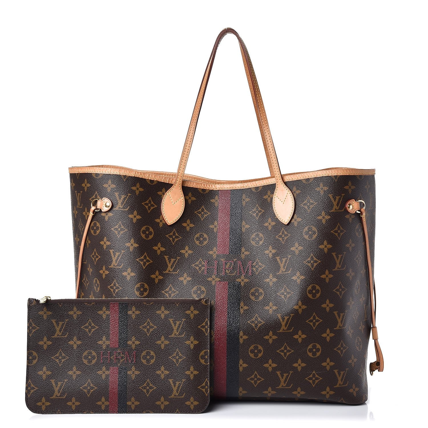 Louis Vuitton Monogram My LV Heritage Neverfull GM Bordeaux Black 1 of 13