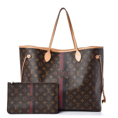 Louis Vuitton Monogram My LV Heritage Neverfull GM Bordeaux Black 1 of 13