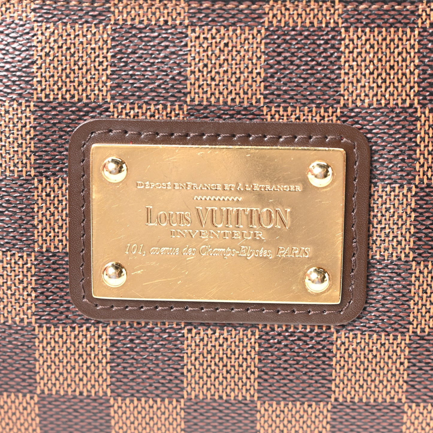 Damier Ebene Eva Clutch
