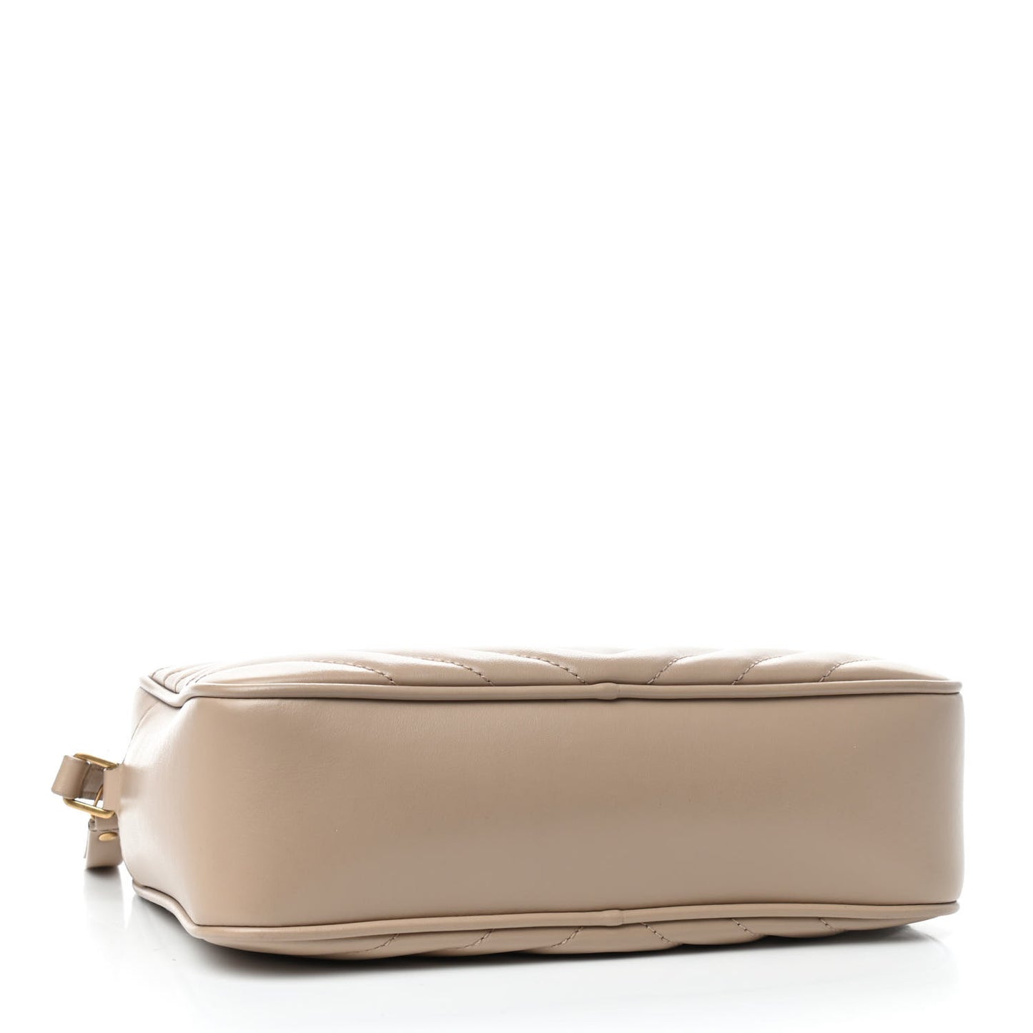 Calfskin Matelasse Monogram Lou Camera Bag Nude Powder