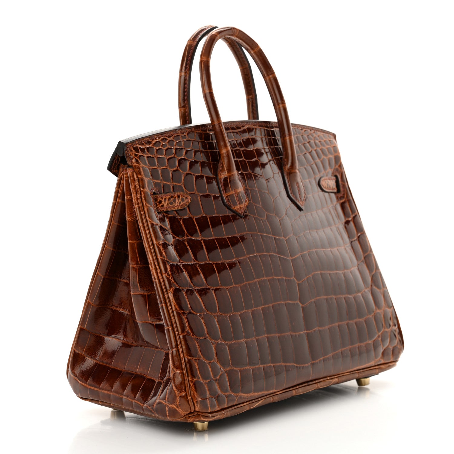 Hermes Shiny Niloticus Crocodile Birkin 25 Miel 1633753 – FASHIONPHILE