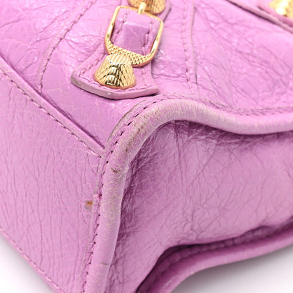 Balenciaga Agneau Giant 12 Gold Hardware Mini City Rose Berlingot 13 of 16