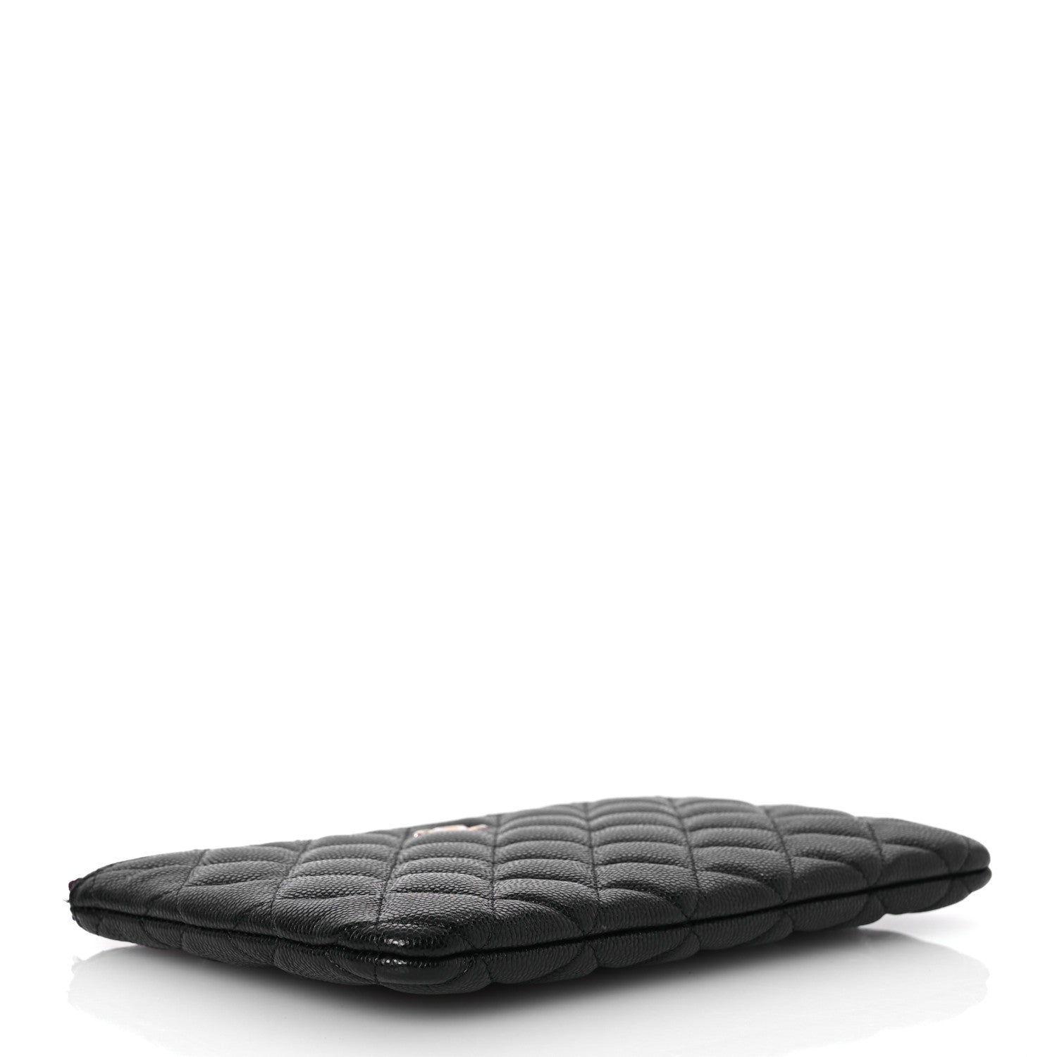 Chanel Caviar Quilted Cosmetic Case Black 4 of 8