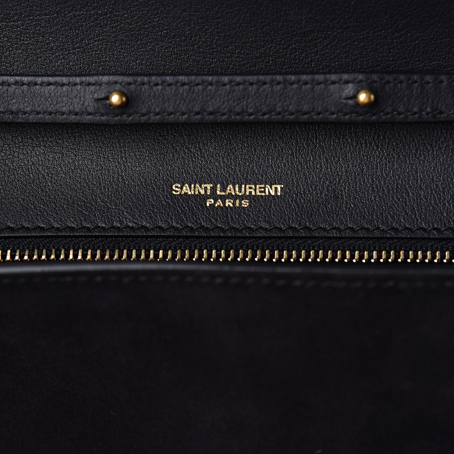 Saint Laurent Suede Calfskin Monogram Le Sept Chain Bag Black 6 of 11
