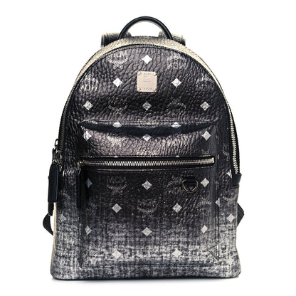 MCM Gradation Visetos Small Stark Backpack Silver 1 of 8