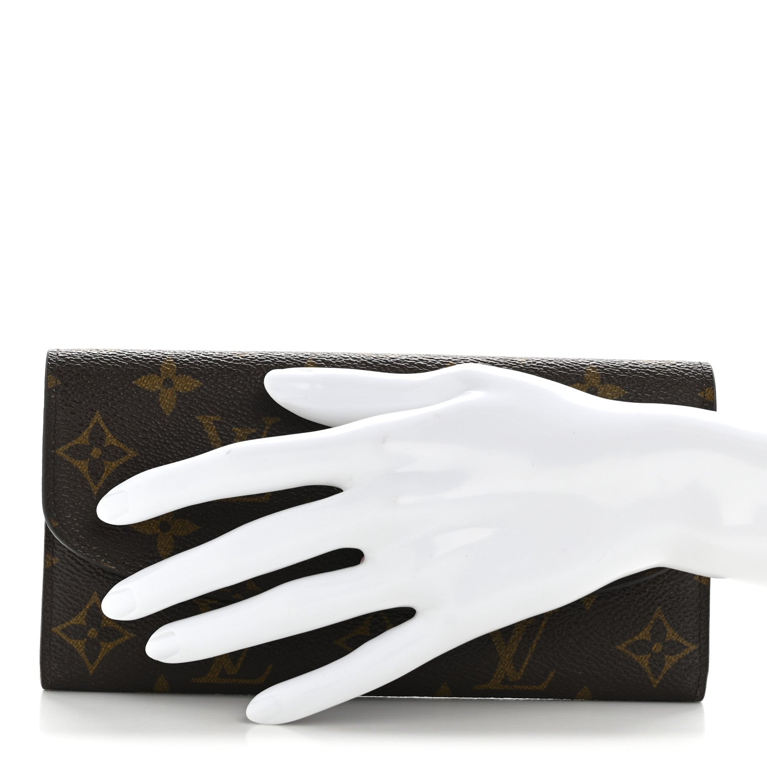 Louis Vuitton Monogram Emilie Wallet Rose Ballerine 2 of 11