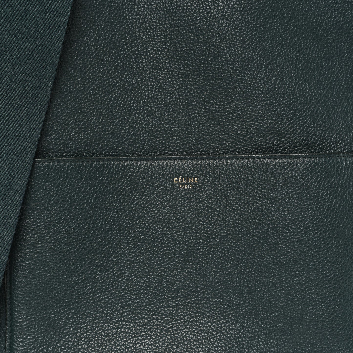 Soft Grained Calfskin Sangle Bucket Bag Amazone