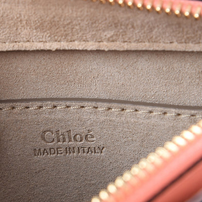 Chloe Calfskin Suede Small Pixie Bag Ideal Blush 6 of 7
