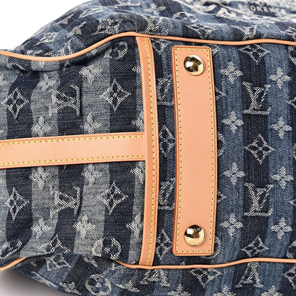 Louis Vuitton Denim Raye Cabas GM 8 of 11