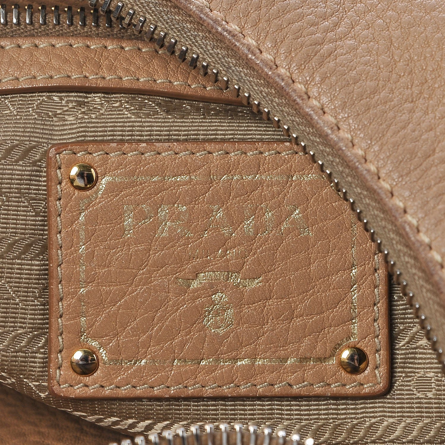 Prada Vitello Daino Hobo Sabbia 7 of 11